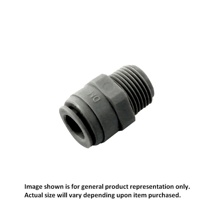 PUSH-IN ADAPTER, 1/4"MPT x 3/8"OD (DMFit)