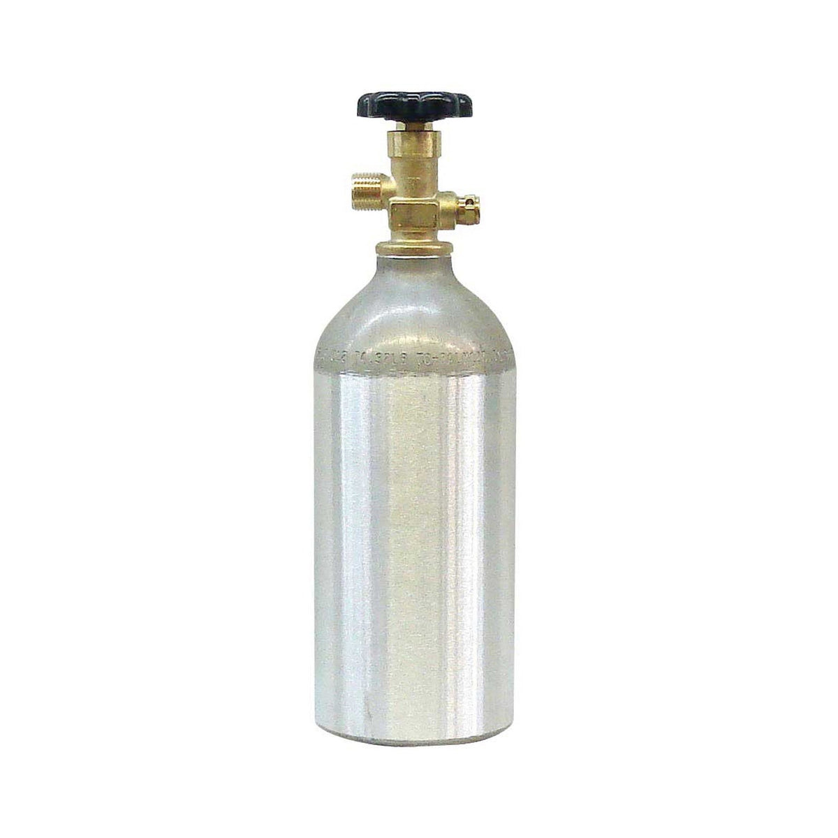 Thunderbird CO2 Cylinder, 2.5 lb, Sherwood Valve, No Handle, Filled