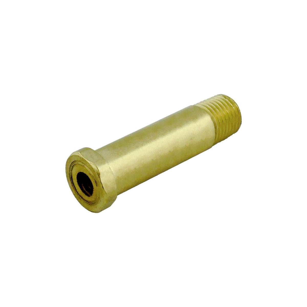 CO2 Stem, 1/4" Male Pipe Thread x 2-1/4" Length, Right-Hand Thread, Brass
