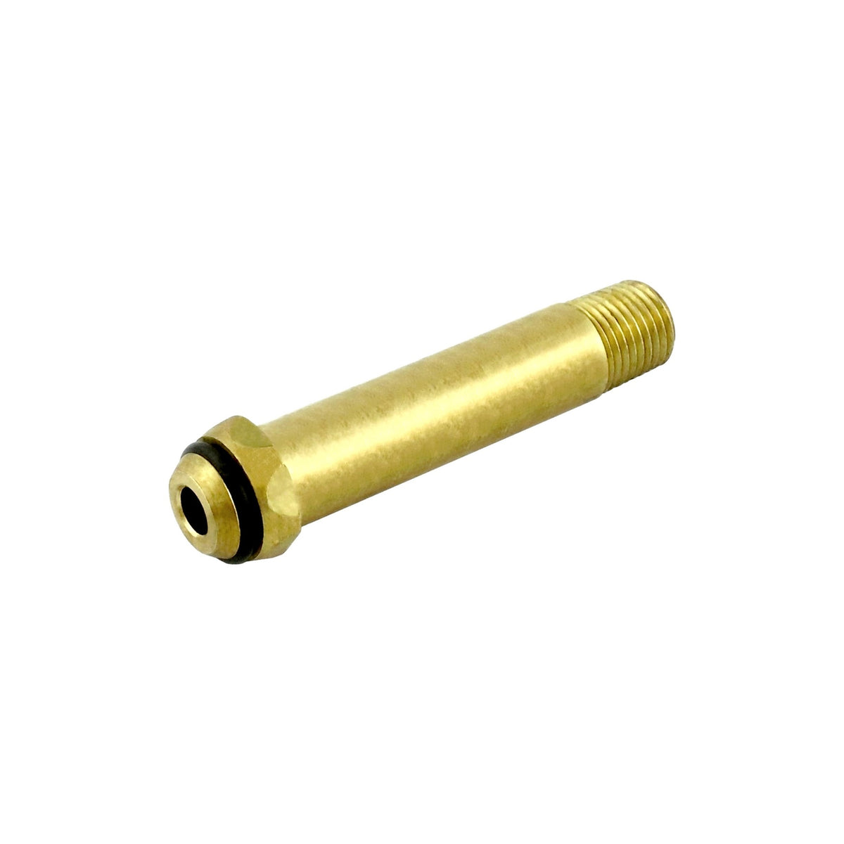 Nitrogen Stem With O-Ring, 1/4" Male Pipe Thread x 3" L Left-Hand Thread