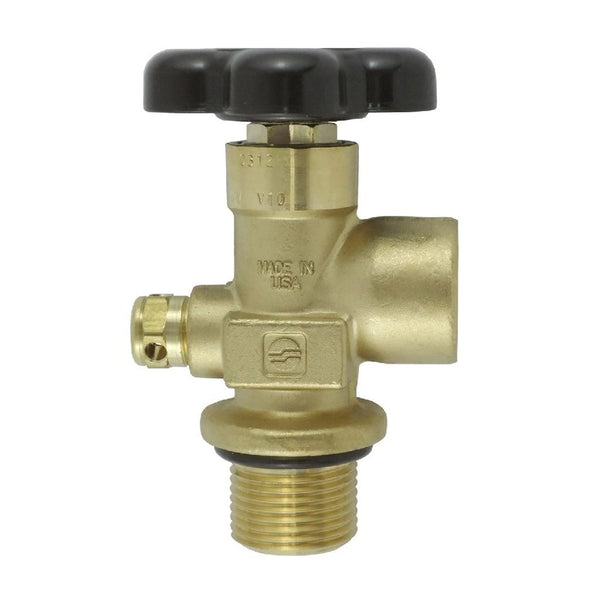 Sherwood Nitrogen Valve, 1.125" UNF, 3000 PSI, CGA580