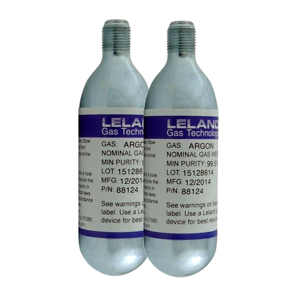 Leland Argon Cartridge-threaded, 26Gm (2 Ea)