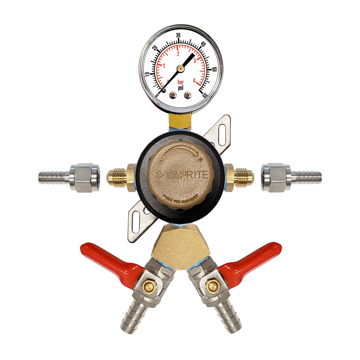 Taprite Sec/pass Regulator, "Y"-3/8"B-Shutoff-W/Check 60:1/4"B'S (Tap)