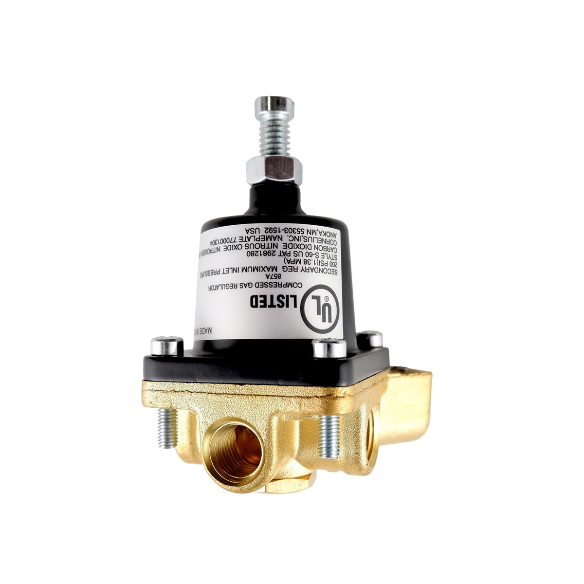 Cornelius Regulator Body-secondary 60-PSI (Silver) Corn