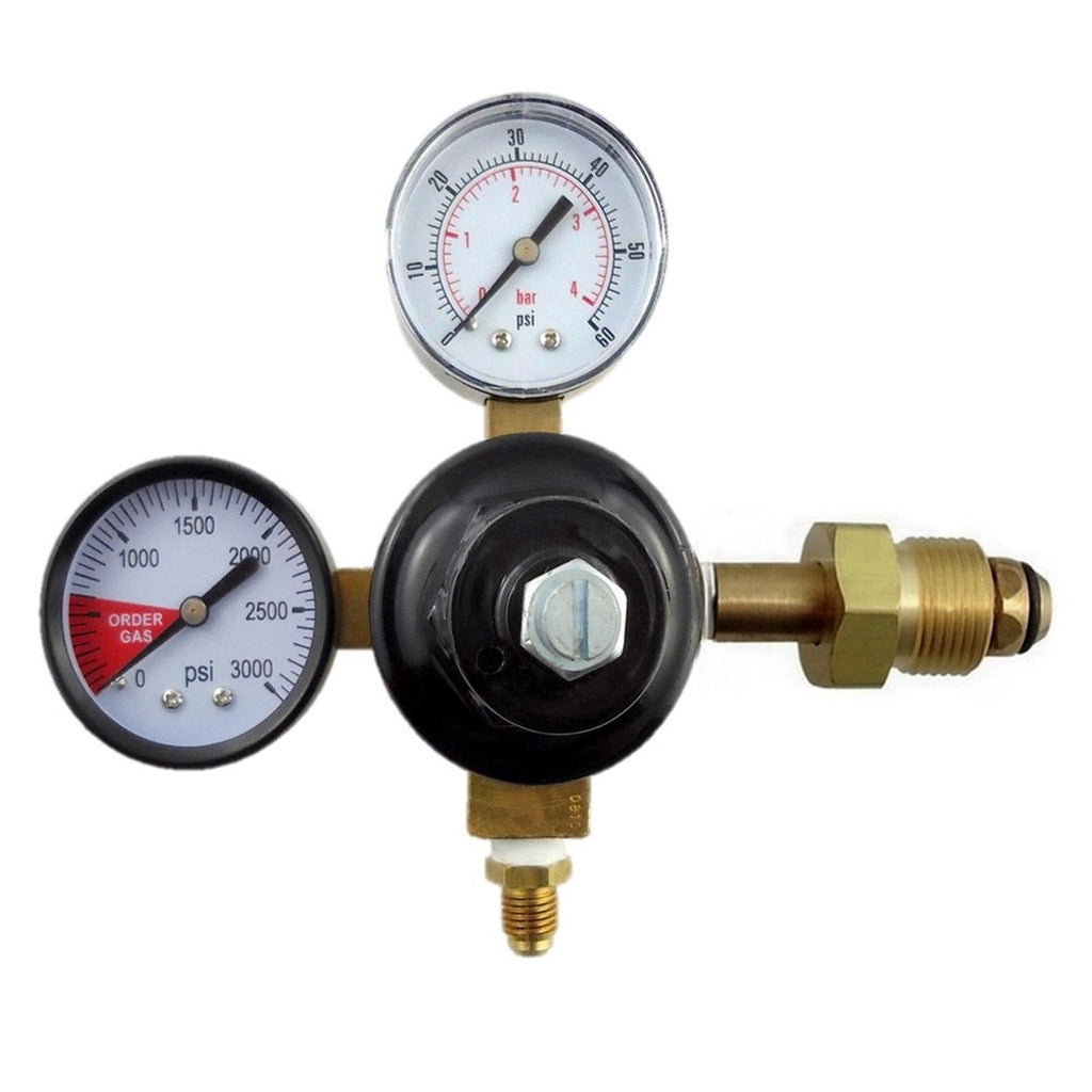 Taprite Nitrogen Regulator, 1/4" Male Flare with Check Valve, 60:3000