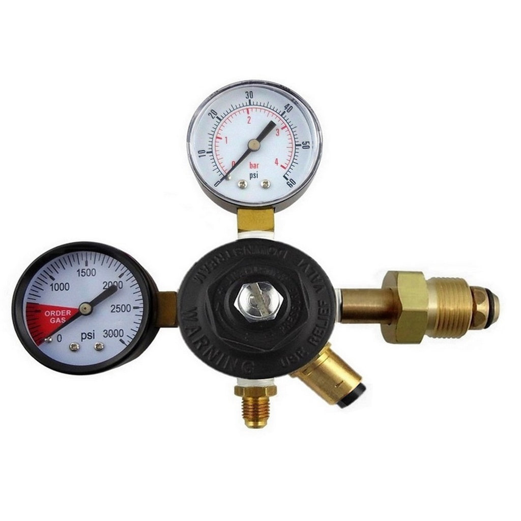 Norgren Nitrogen Regulator, 1/4"MFL-W/Check 60:3000 (Norg)