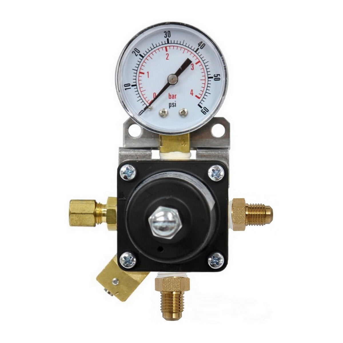 Cornelius Secondary/Pass Thru Regulator, 1/4" Male Flare with Check Valve, 60:Universal