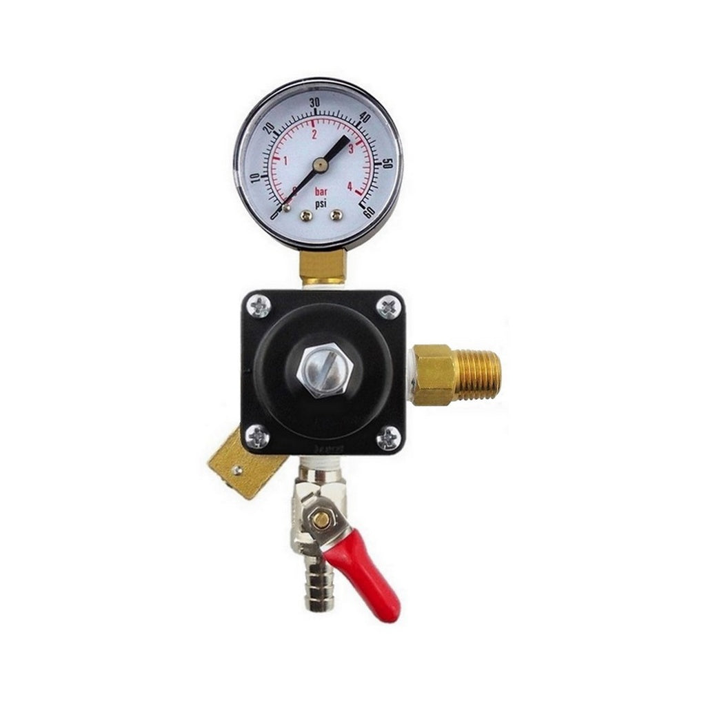 Cornelius Add-A-Regulator, 3/8" Ball Shutoff with Check Valve, 60:Open