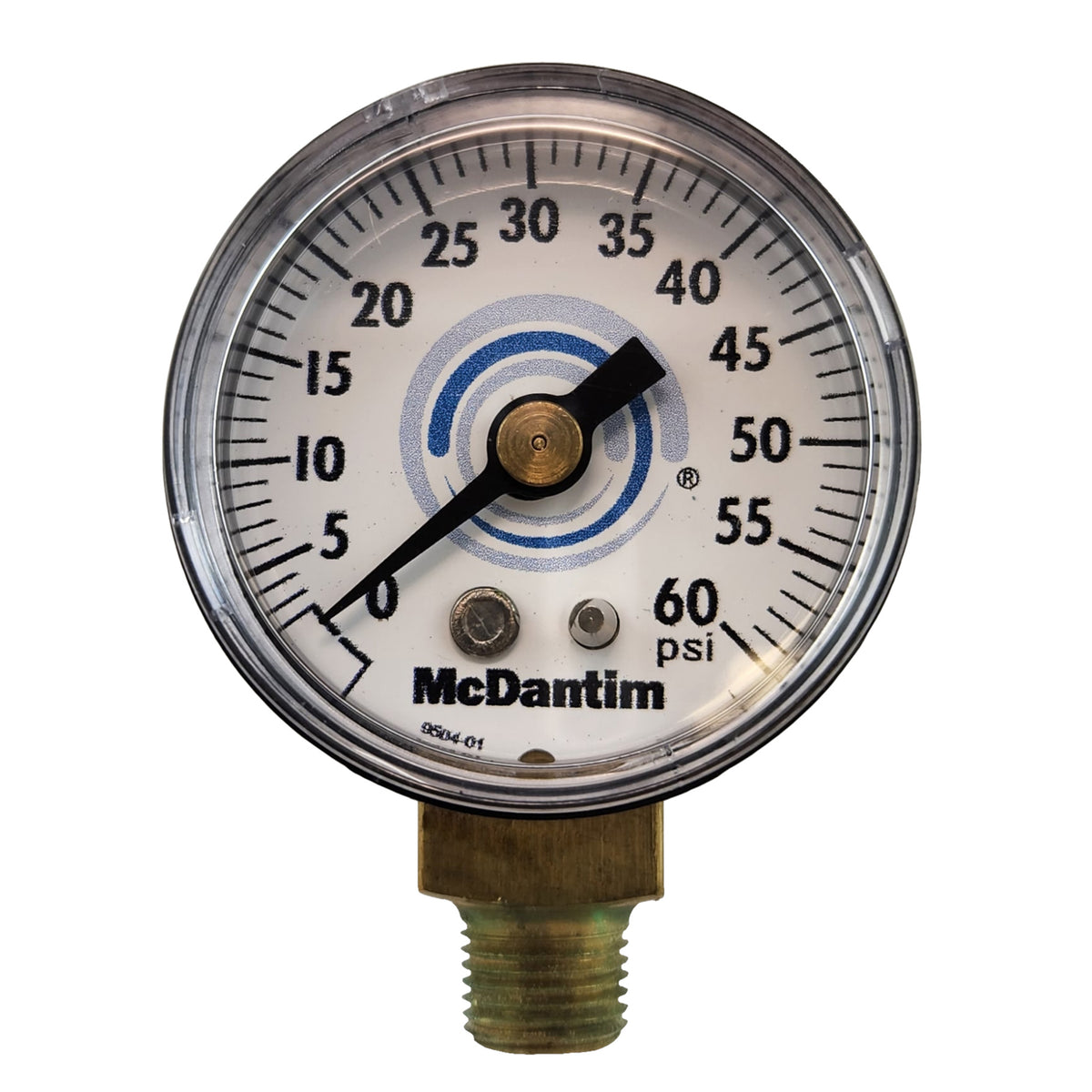 Replacement Gauge for McDantim TruTegs, 60 PSI