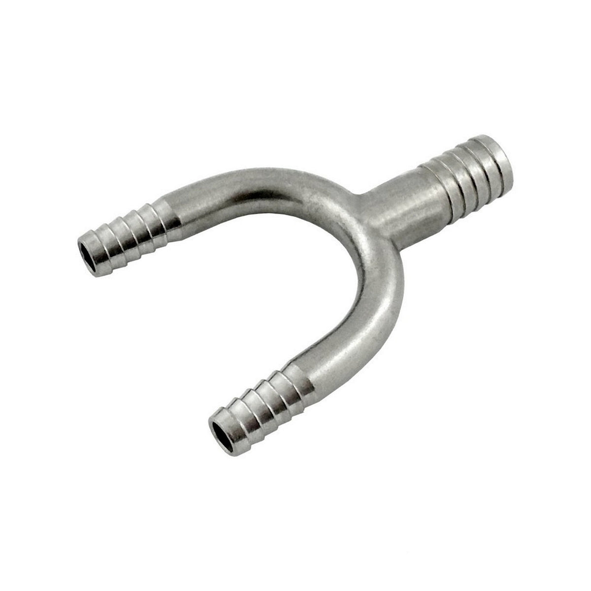 U-Bend with Man, 1/4" B x 1/4" B x 3/8" B-Man Stainless Steel