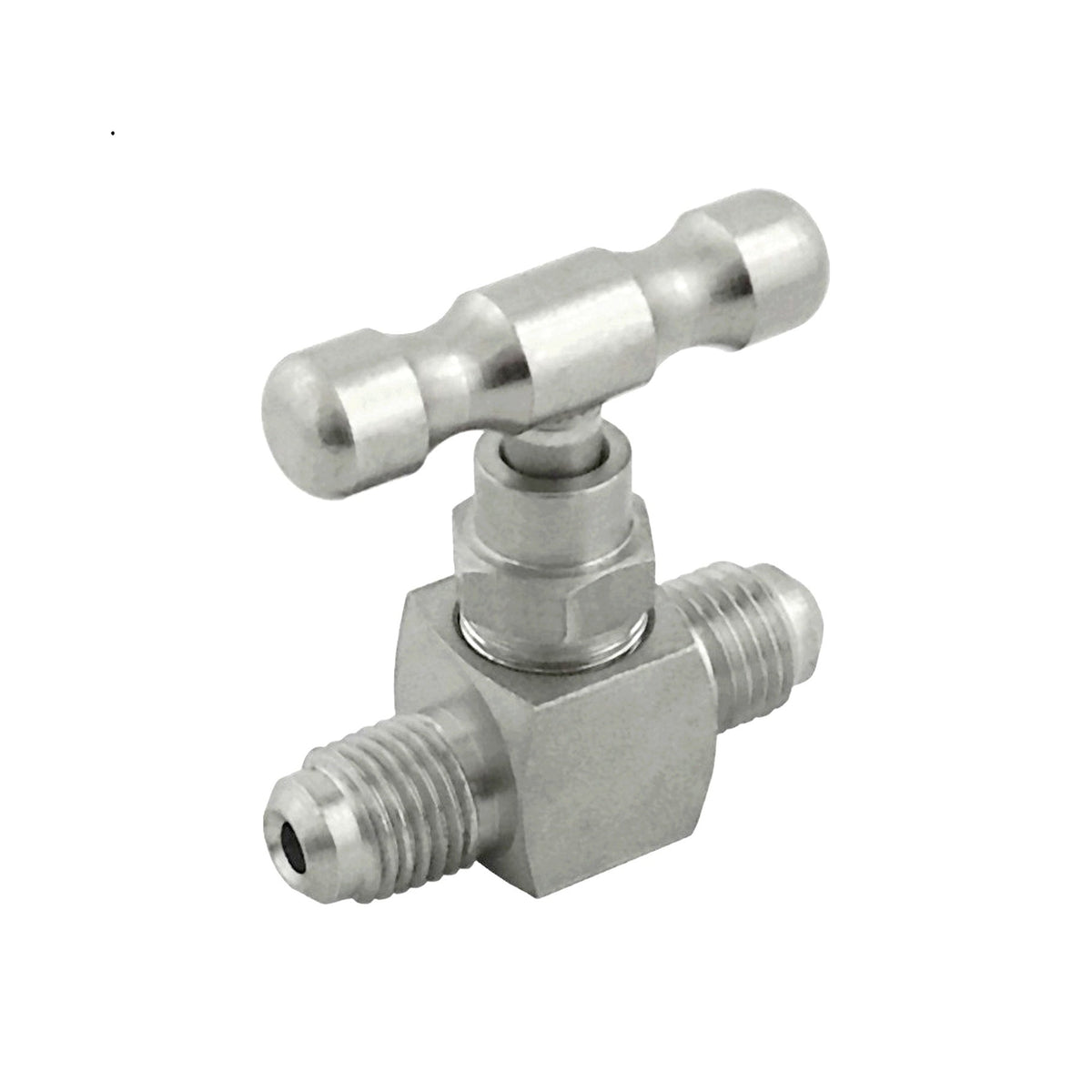 Needle Valve, 1/4" Male Flare x 1/4" Male Flare 304 Stainless Steel
