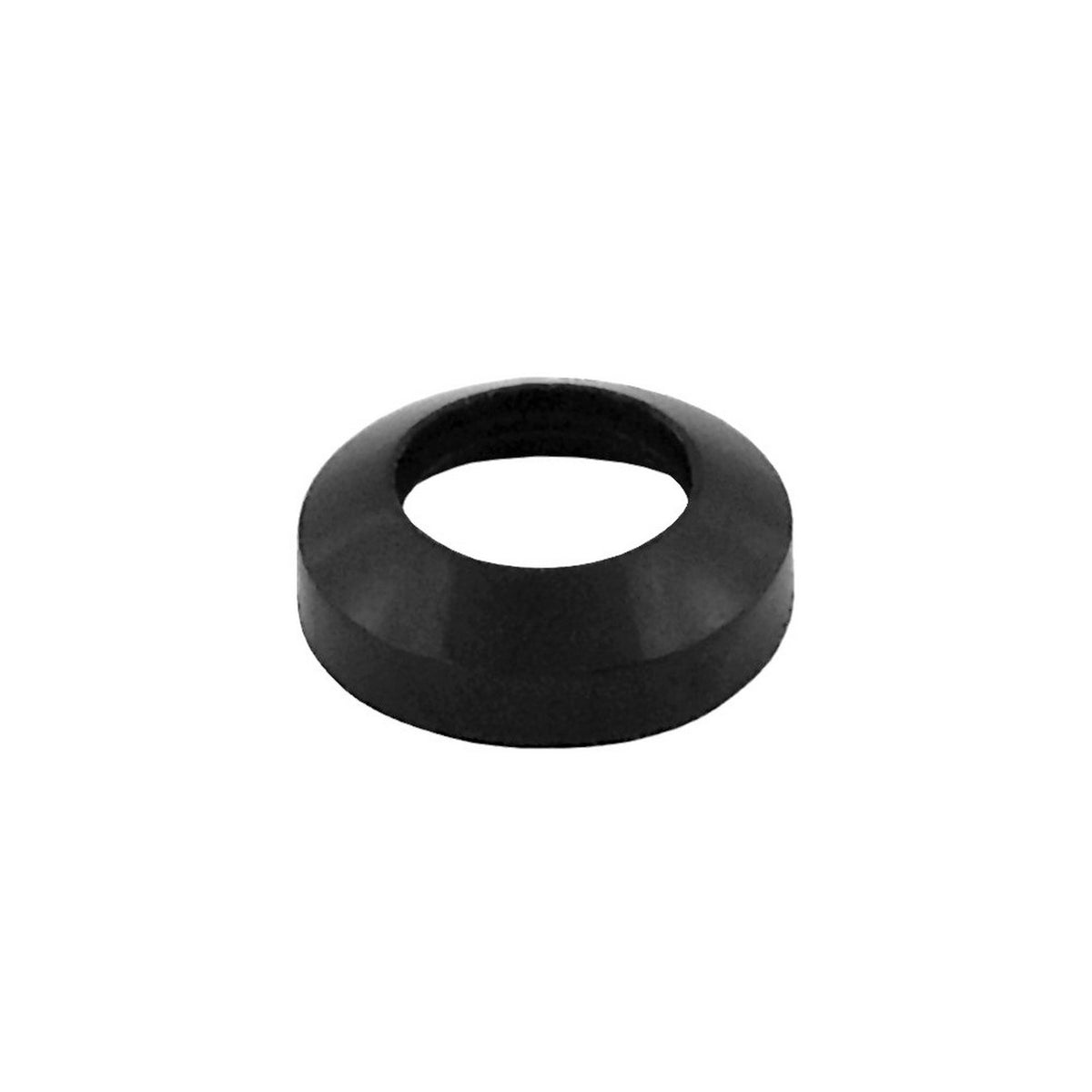 Nylon Flare Washer, 3/8" Black