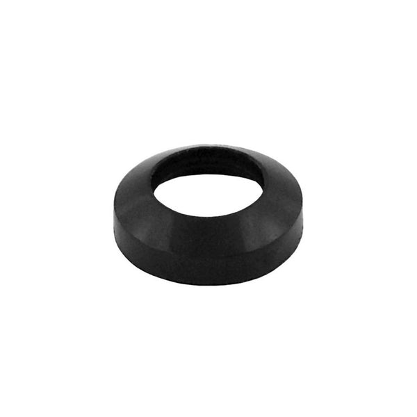 Nylon Flare Washer, 3/8" Black