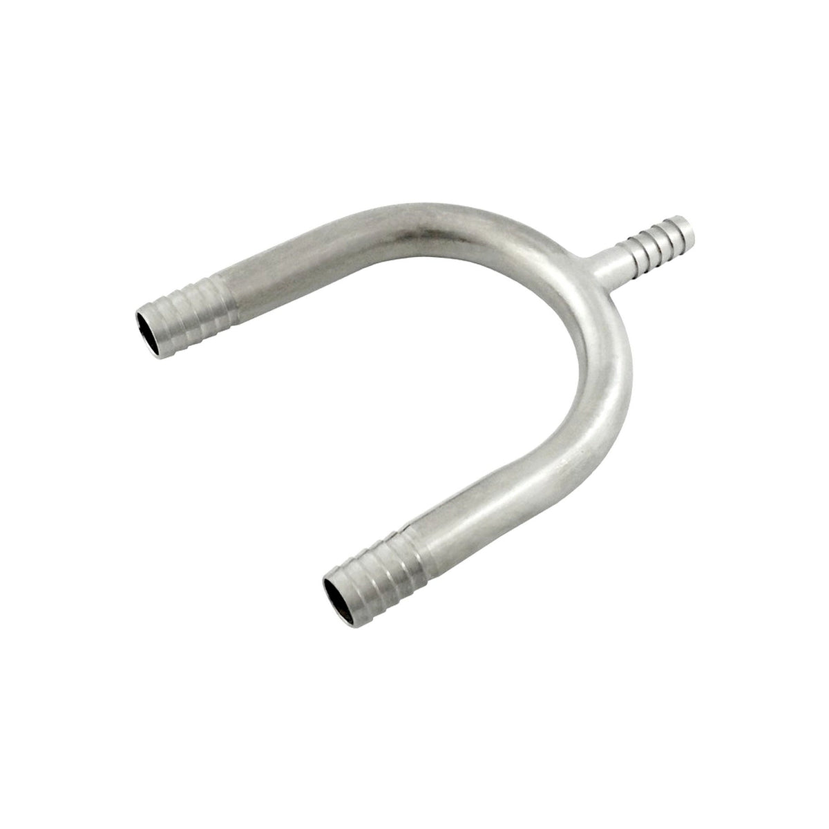 U-Bend with Man, 3/8" B x 3/8" B x 1/4" B-Man Stainless Steel