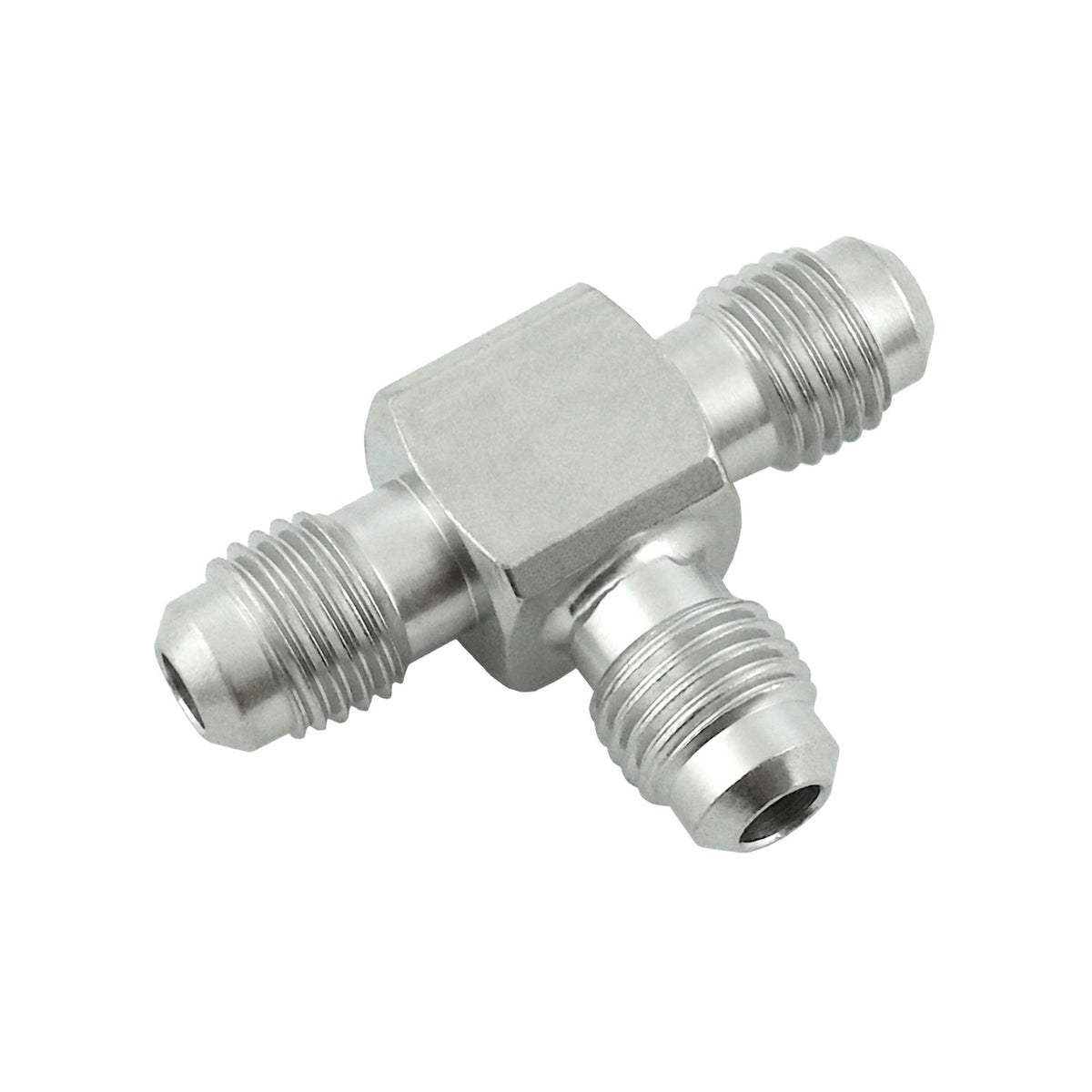 Tee, 1/4" Male Flare-All Stainless Steel