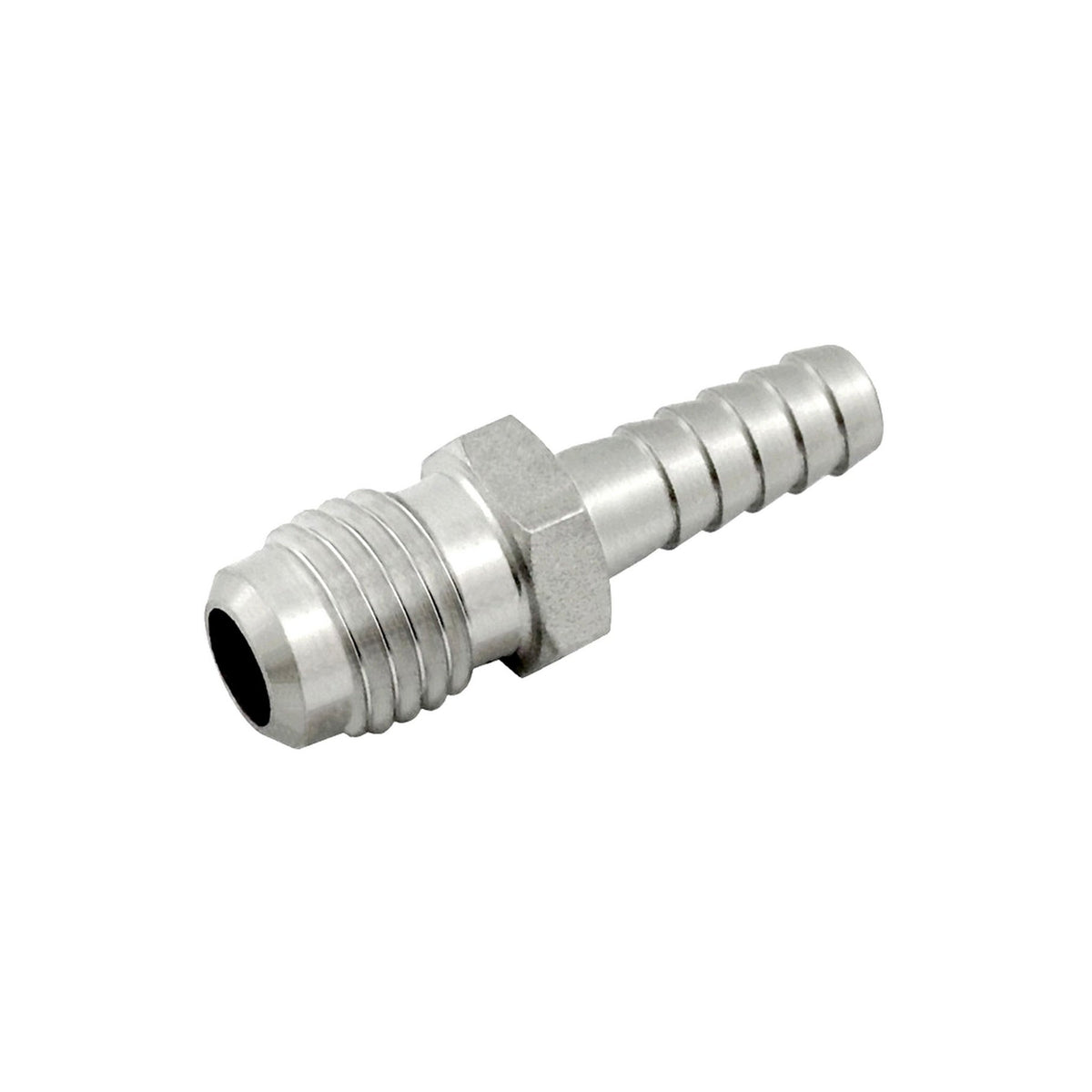 Hose Stem, 1/2"-16 Male Flare x 1/4" B 304 Stainless Steel