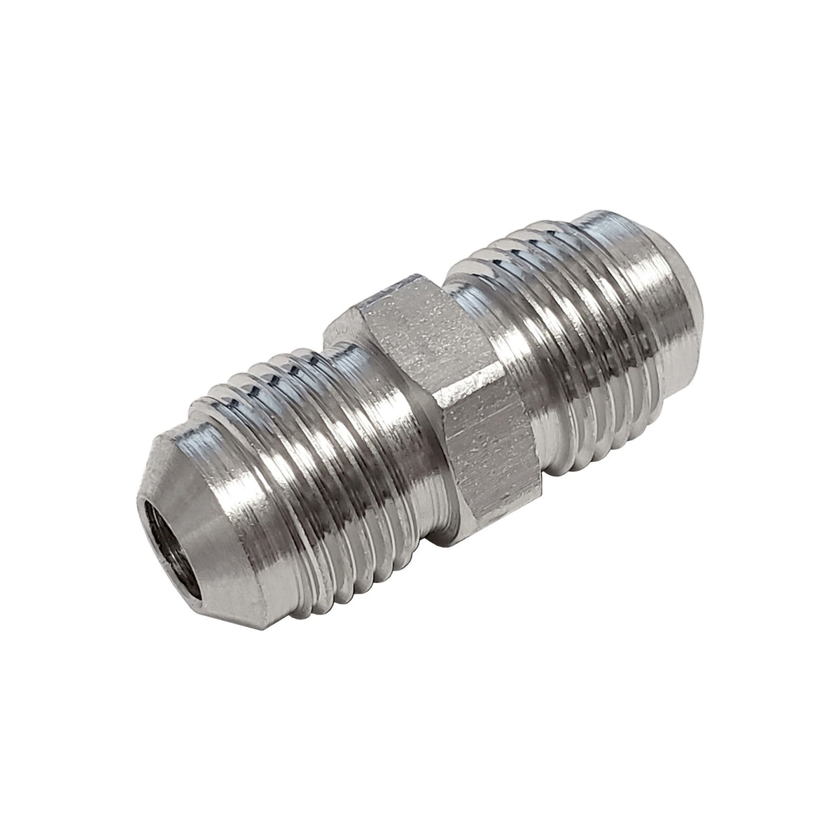 Adapter, 3/8" Male Flare x 3/8" Male Flare Stainless Steel