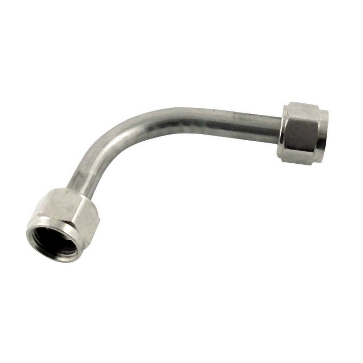 90° Swivel Elbow, 1/4"FFL Nut-both Ends (Stainless Steel)