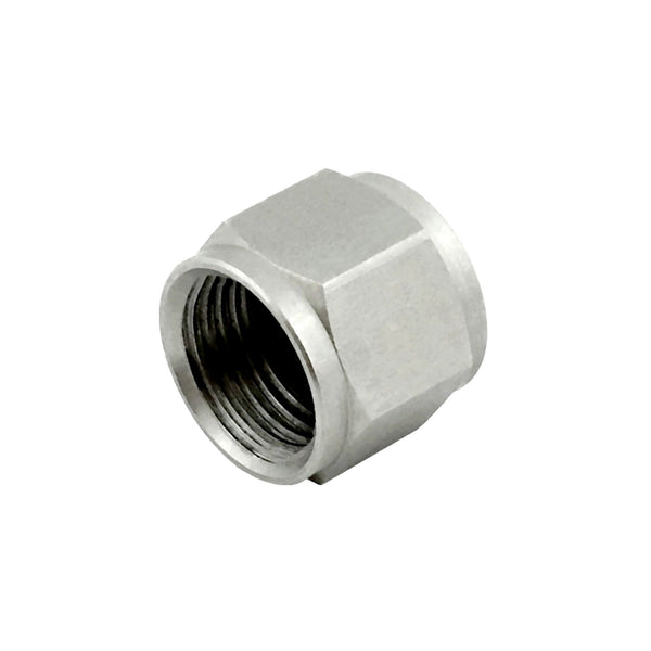 Cap Nut, 3/8" Female Flare, Stainless Steel