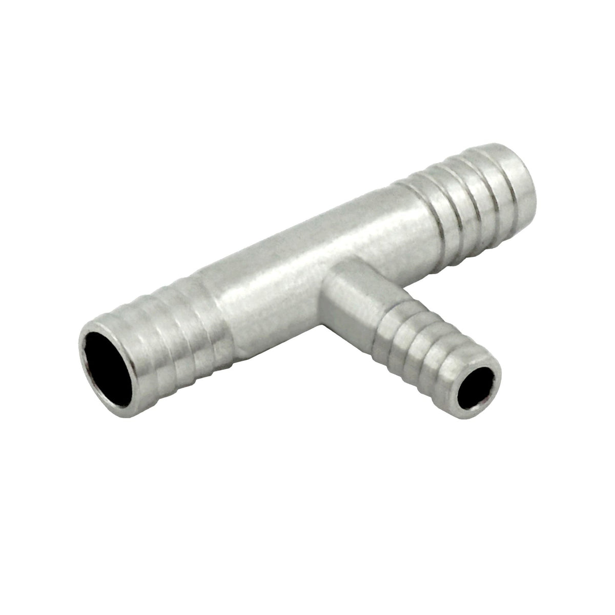 Tee, 1/2" B x 1/2" B x 3/8" B 304 Stainless Steel