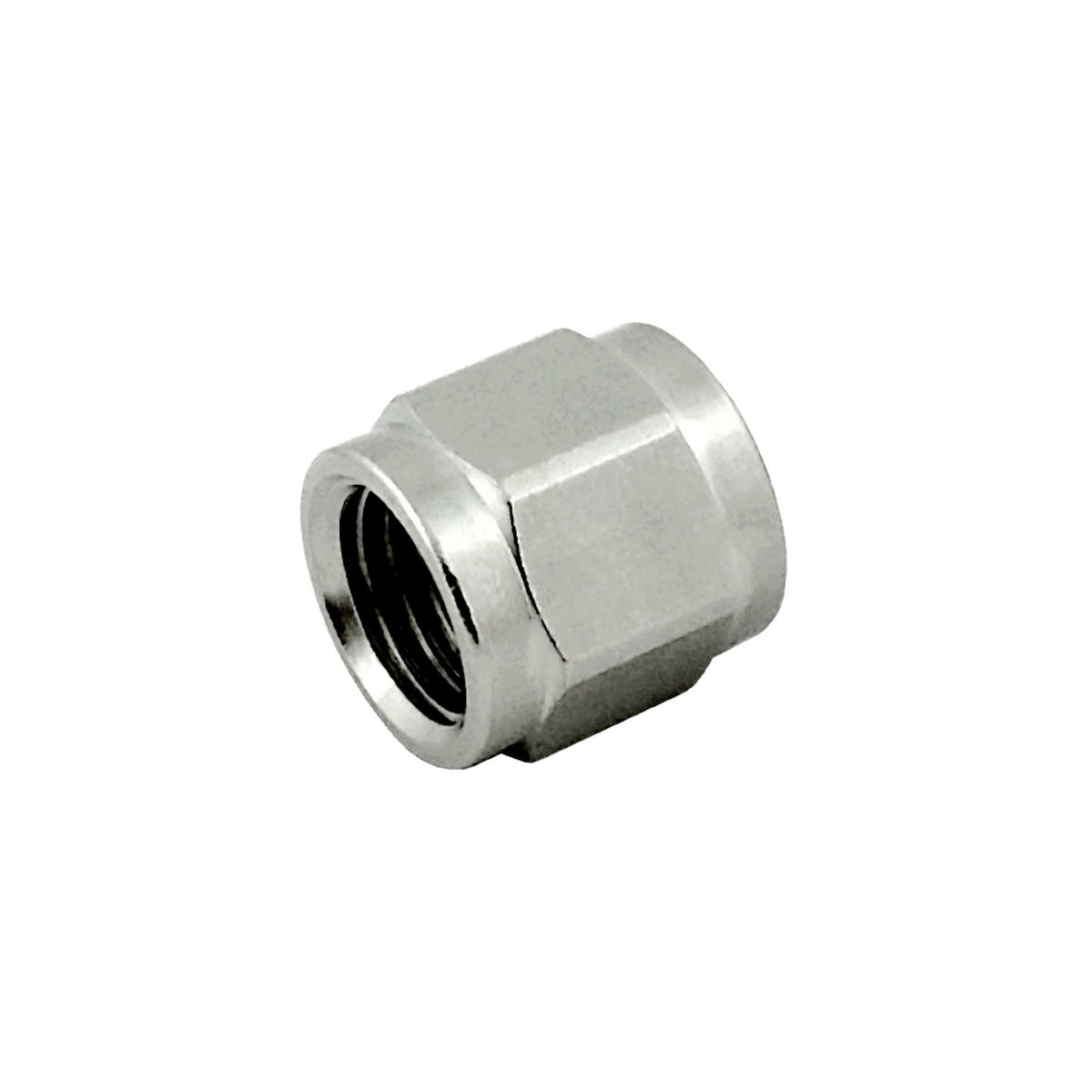 Swivel Nut, 1/4" Female Flare Plated Brass