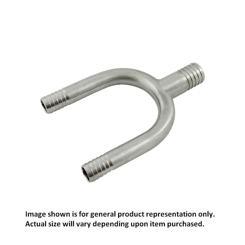 U-Bend with Man, 3/8" B x 3/8" B x 1/2" B-Man Stainless Steel