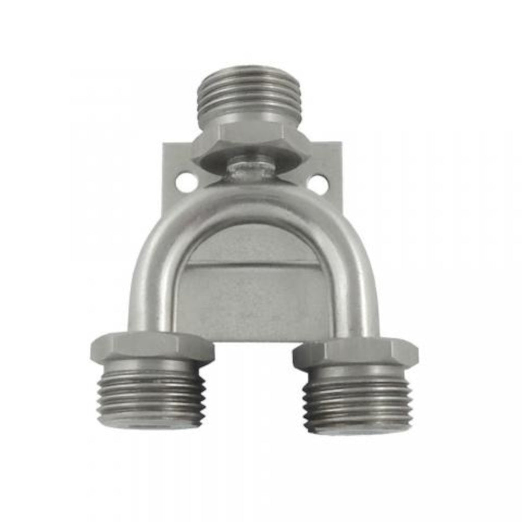 Wall Bracket, " Y"-MBT-Stght 304 Stainless Steel