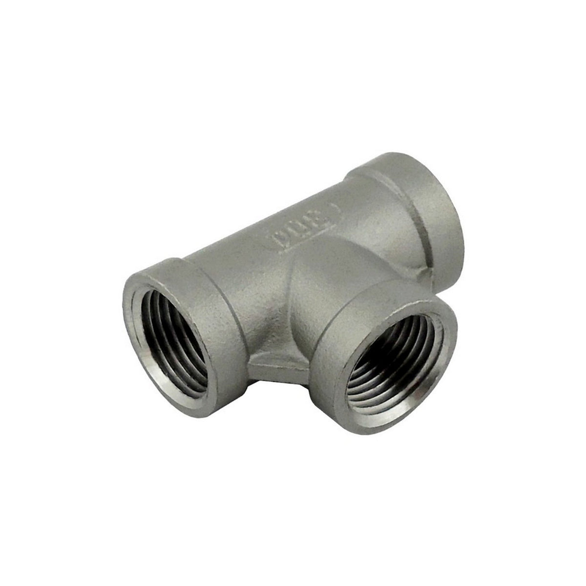 Tee, 3/4" Female Pipe Thread-All 304 Stainless Steel