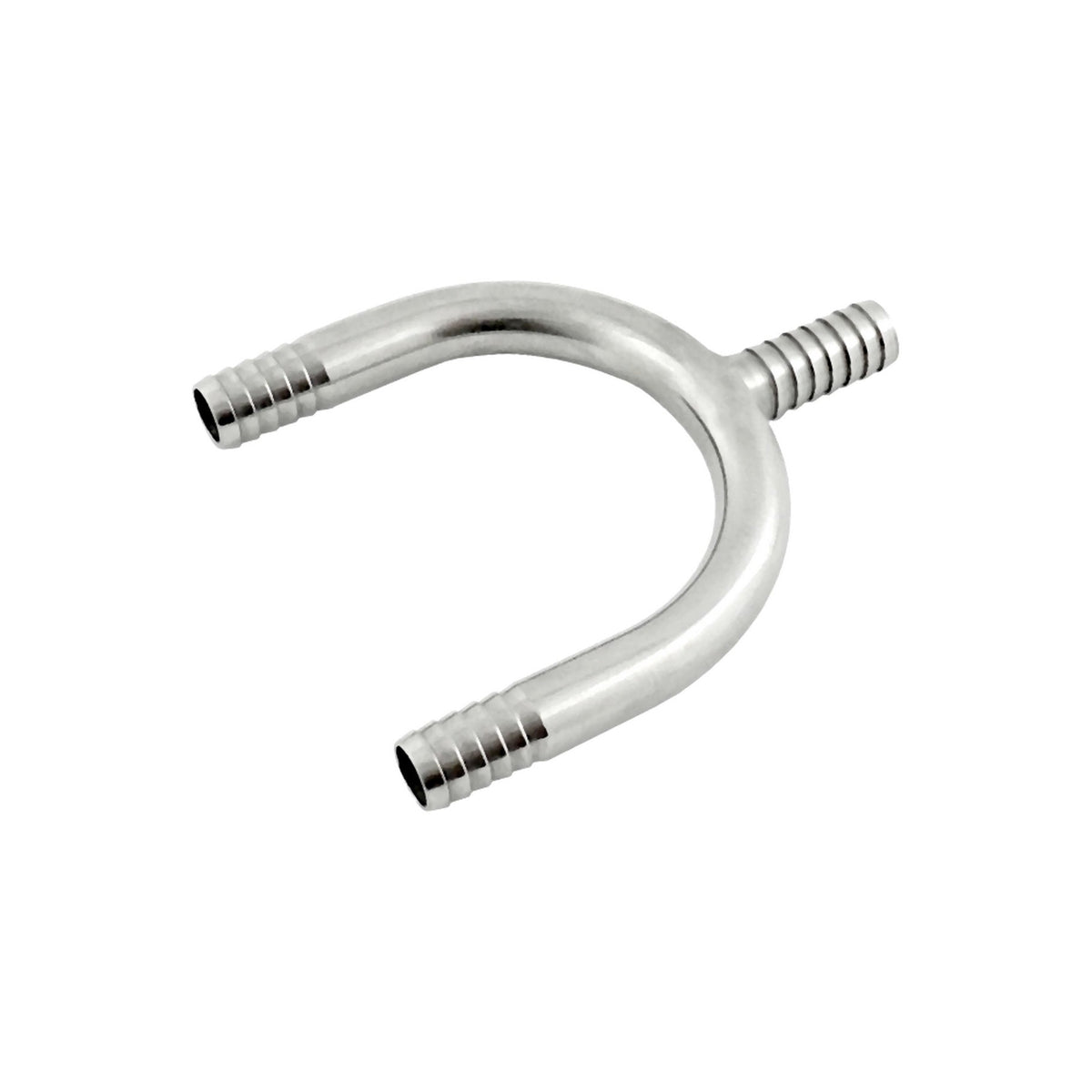 U-Bend with Man, 5/16" B x 5/16" B x 5/16" B-Man 304 Stainless Steel