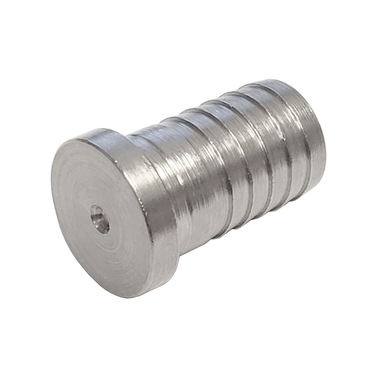 Thinwall Plug, 1/2" B 304 Stainless Steel Krome Dispense