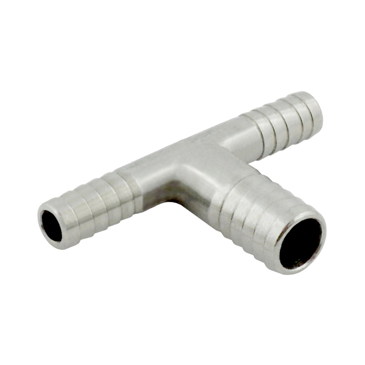 Thinwall Tee, 1/4" B x 1/4" B x 3/8" B 304 Stainless Steel