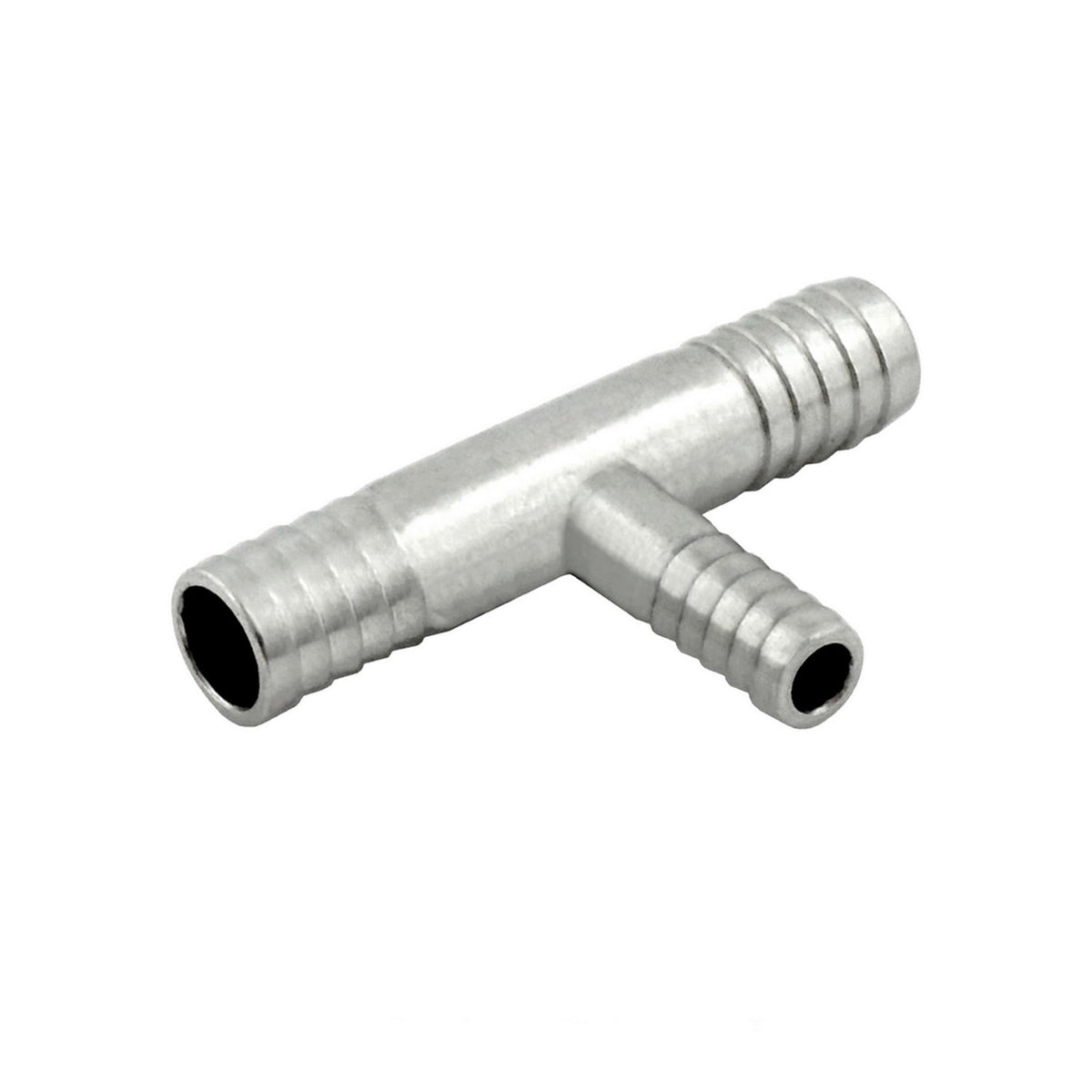 Thinwall Tee, 3/8" B x 3/8" B x 1/4" B 304 Stainless Steel
