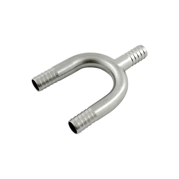 Thinwall U-Bend with Man, 3/8" B's x 3/8" B-Man 304Stainless Steel