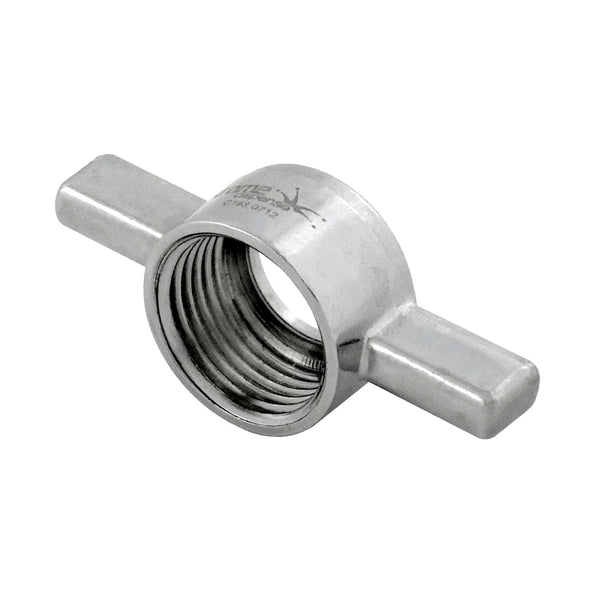 Winged "Beer" Nut Chrome Krome Dispense