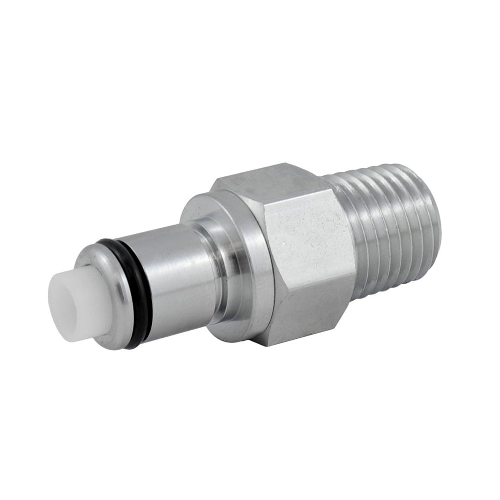 Male Quick Disconnect, 1/4" Male Pipe Thread with Shutoff, LC Series