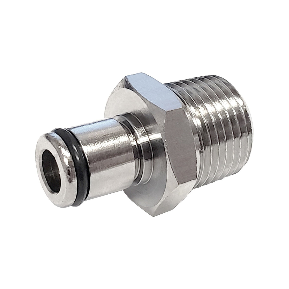 Male Quick Disconnect, 3/8" Male Pipe Thread No Shutoff, LC Series