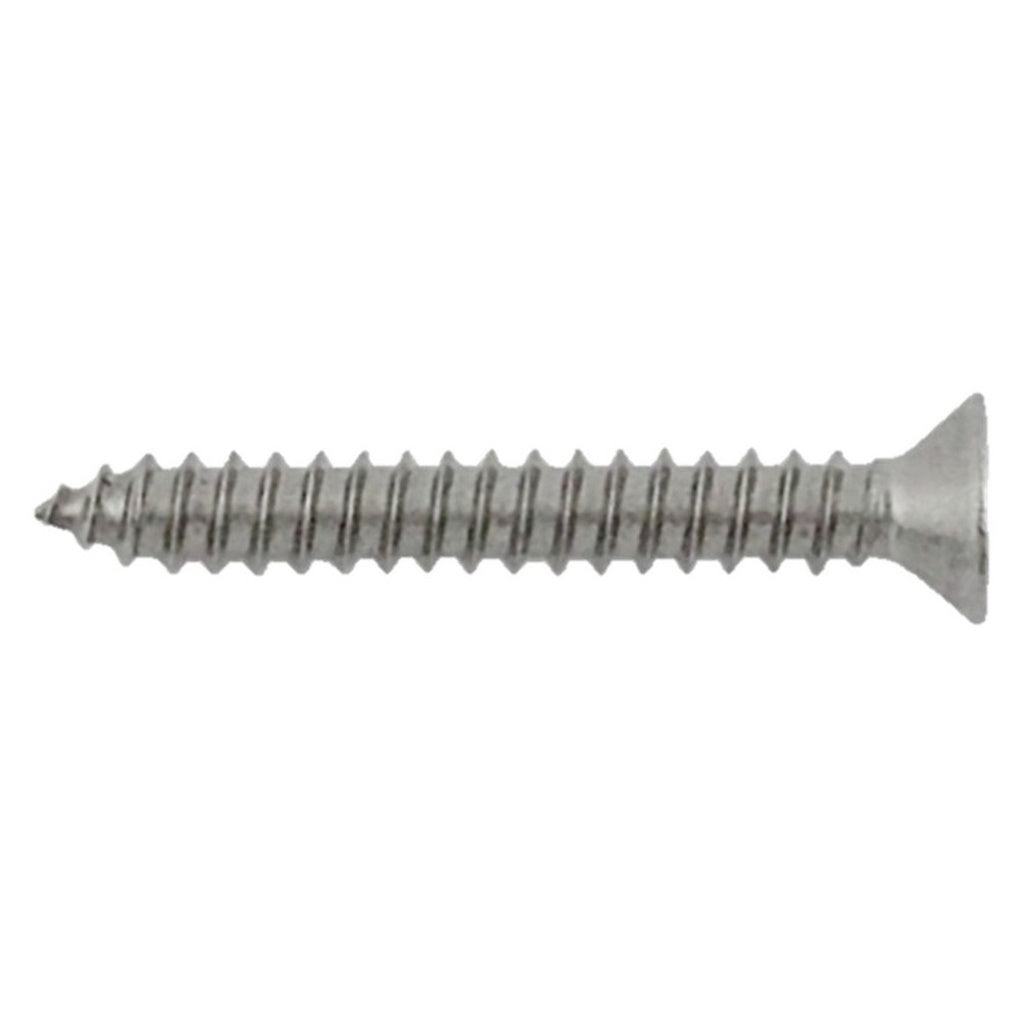 Flat-head Phillips Screw, #10 X 1.5"L (Stainless Steel)