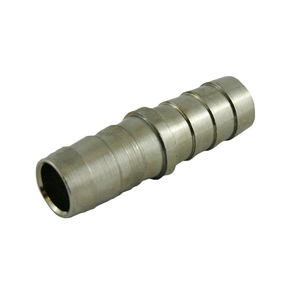 Splicer, 5/16" Barb x 5/16" Barb, Plated Brass