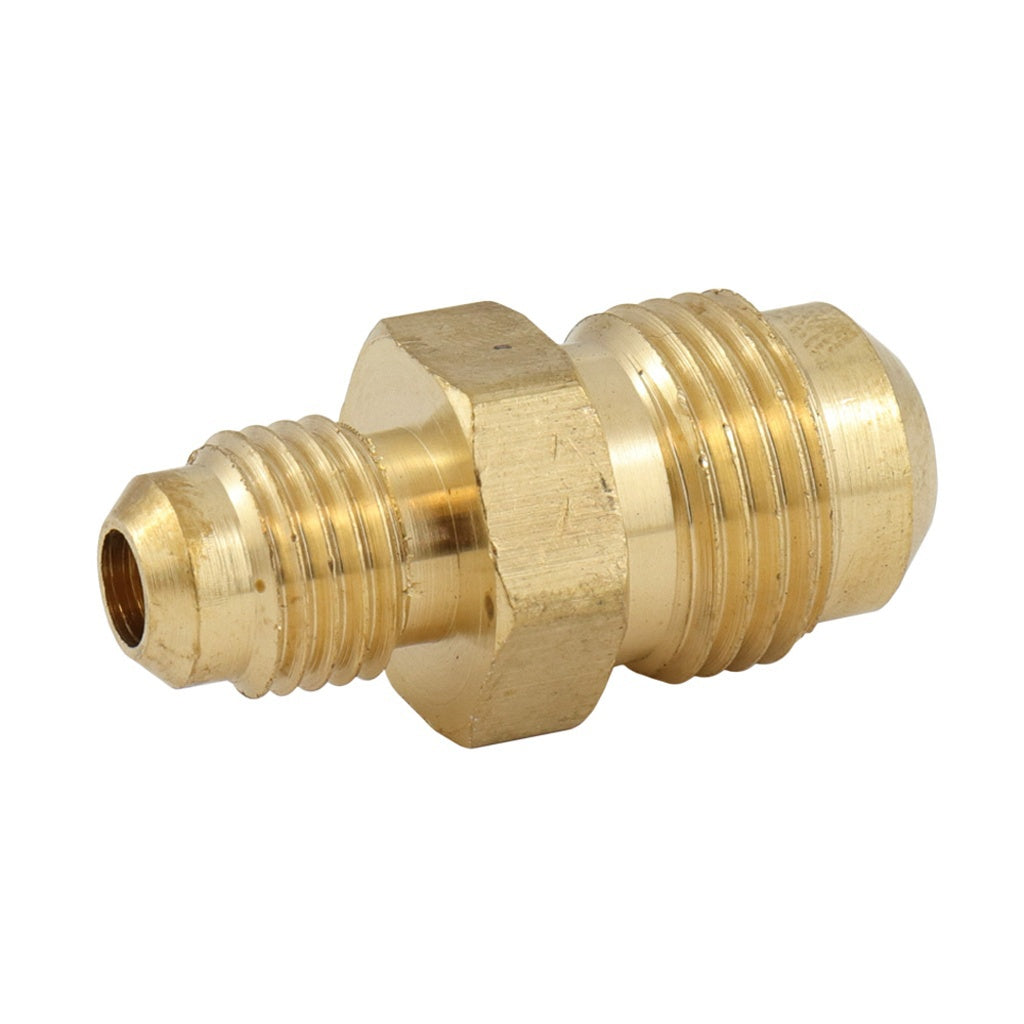 Union, 3/8" Male Flare x 1/4" Male Flare Brass