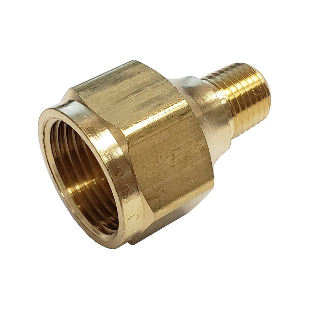 Adapter, 1/4"MPT X Female N2 (3,000 PSI) Brass