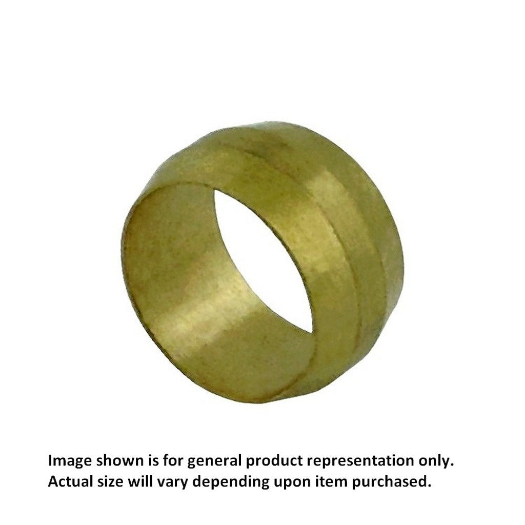 Compression Sleeve, 1/4" Brass