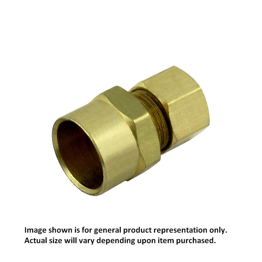 Compression Union, 3/8" C x 5/8"-Sweat Adapter Brass