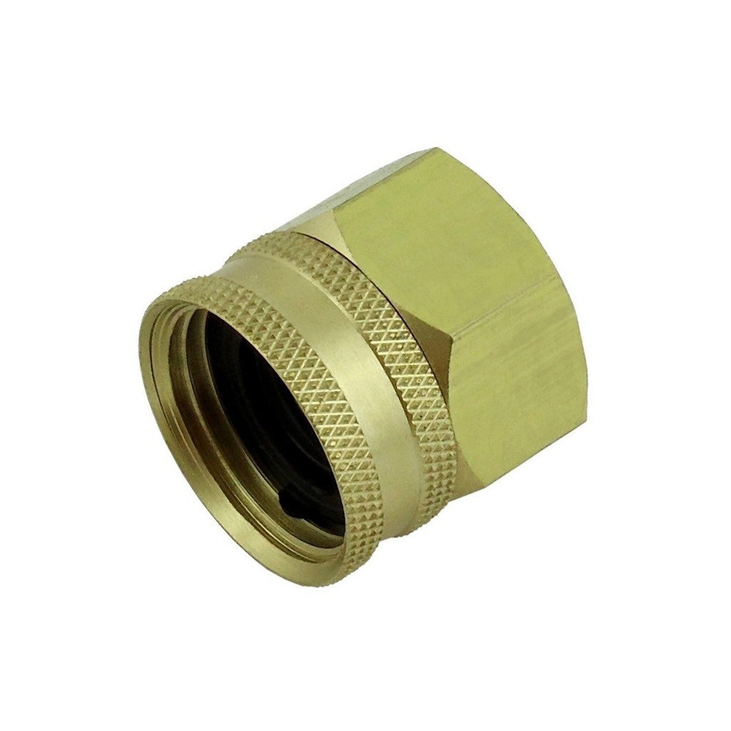 Swivel Adapter, 3/4" FGH x 3/4" Female Pipe Thread, Brass