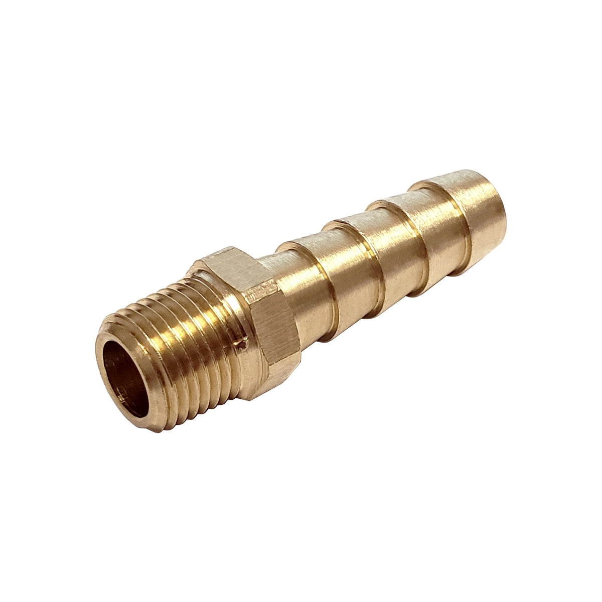 Hose Stem, 5/16"B X 1/8"MPT (Brass)
