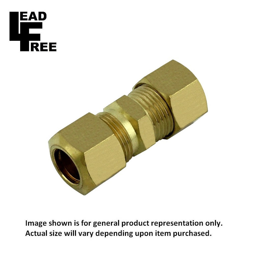 Complete Union, 3/8" C x 3/8" C Lead Free Brass