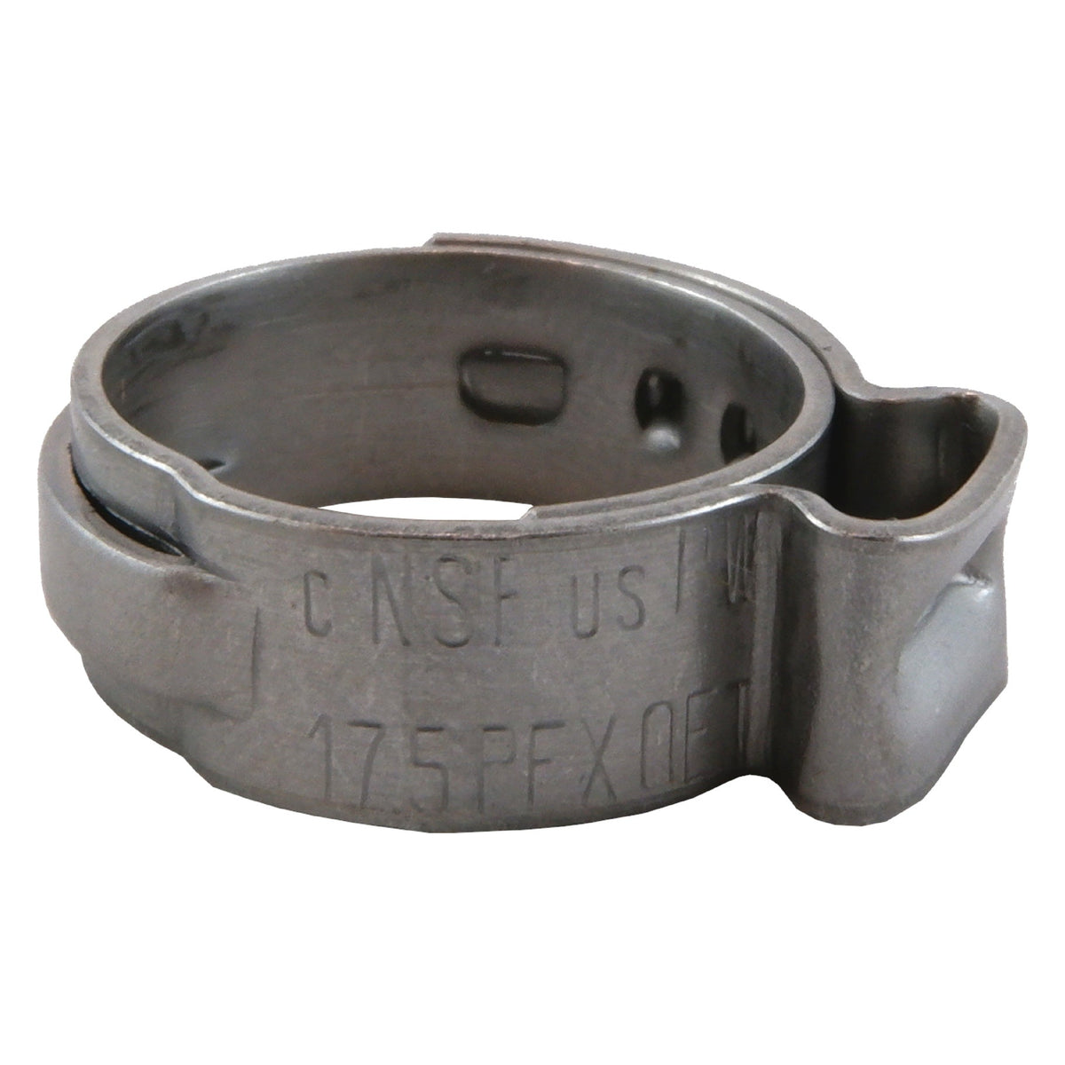 Pex Clamp 1/2" Reliable 1/2-inch PEX clamp designed for tight seals in flui