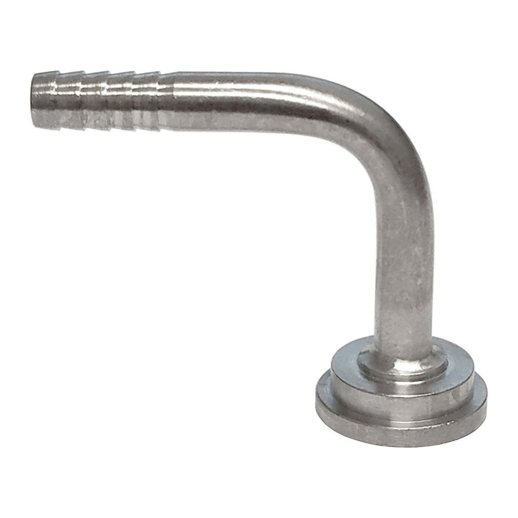 90° Tailpiece, 3/16" B 304 Stainless Steel