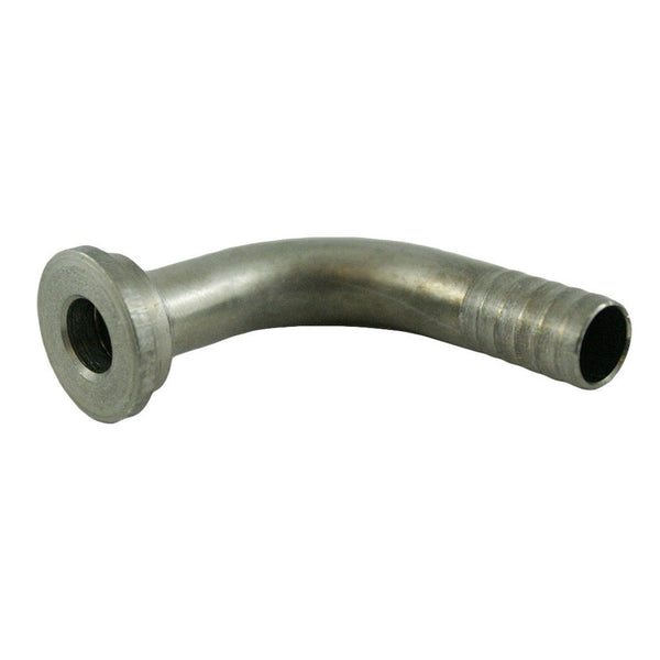 90° Tailpiece, 3/8" B 304 Stainless Steel