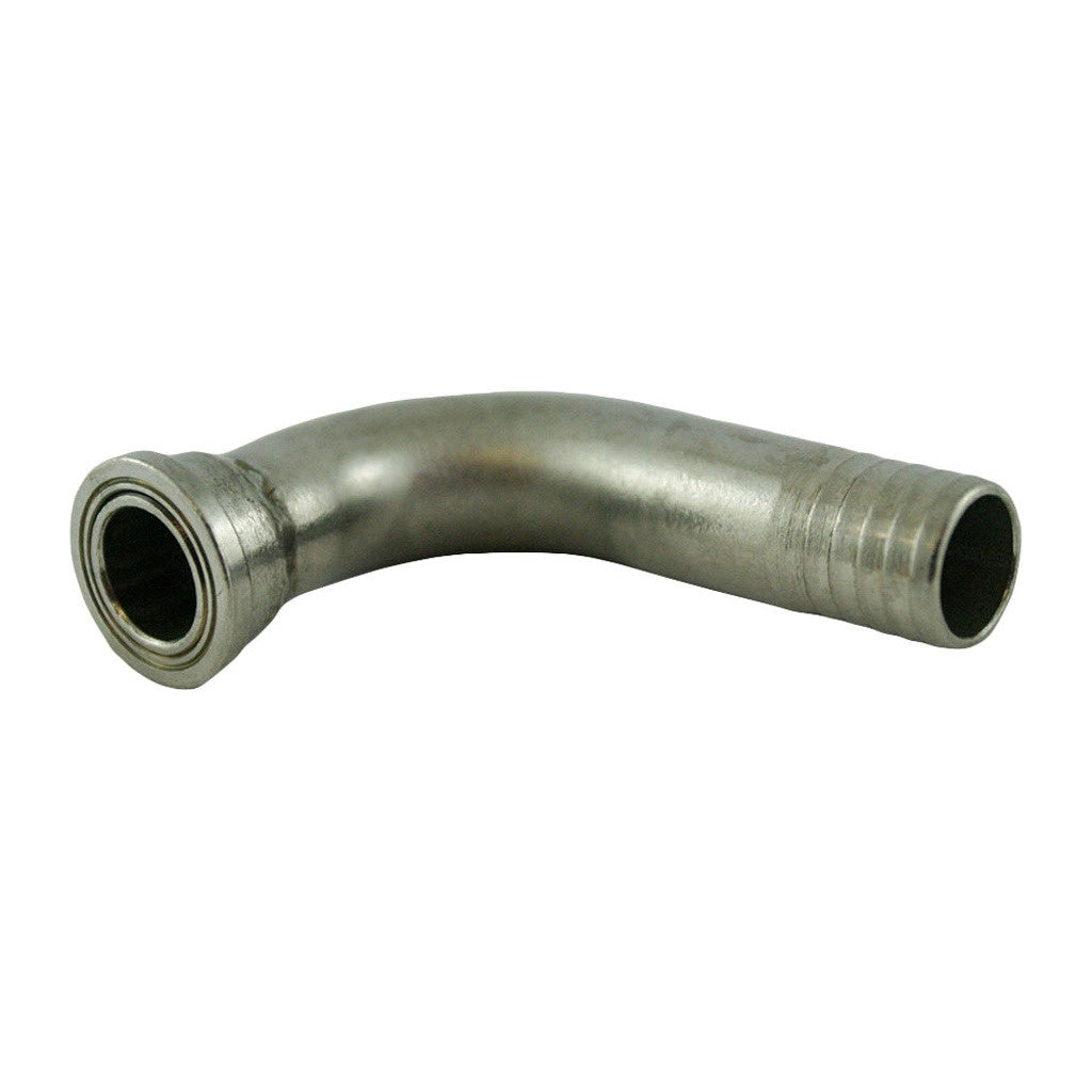 90° Tailpiece, 1/2" B 304 Stainless Steel