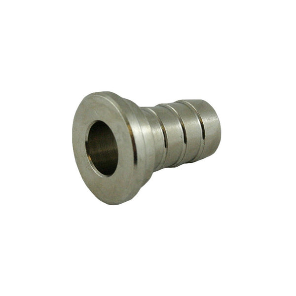 Tailpiece, 3/8" B Plated Brass